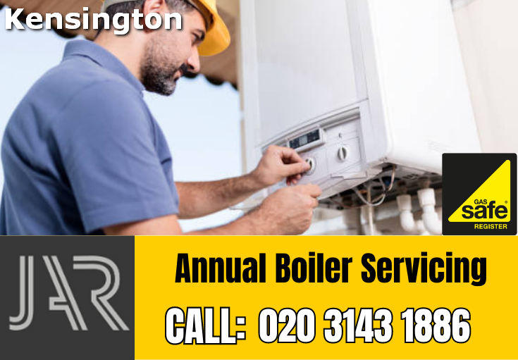 annual boiler servicing Kensington